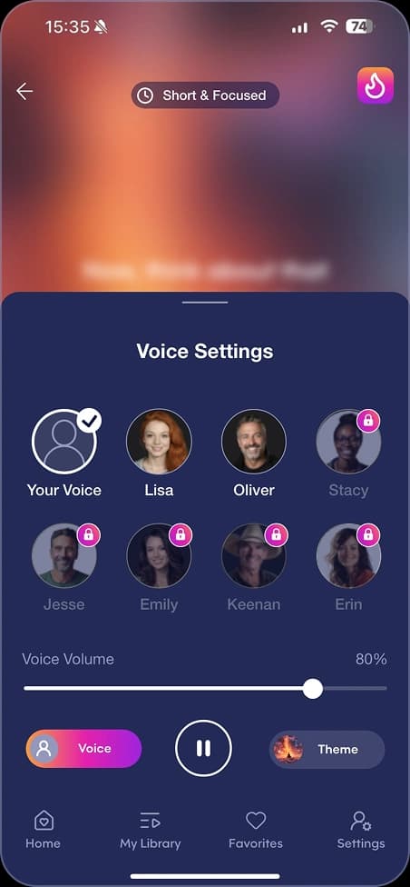 SoulPower app screenshot